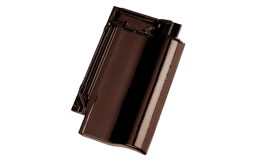 Керамическая черепица рядовая Koramic Alegra 15 Walnut