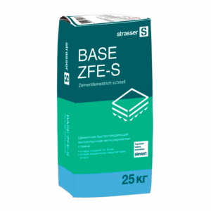 Цементная стяжка strasser BASE ZFE-S